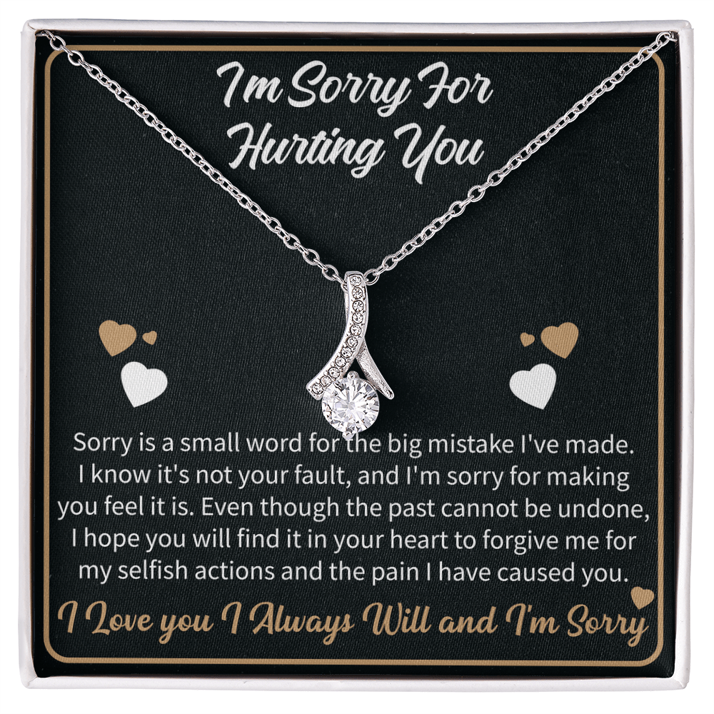 I'm sorry for Hurting you Alluring Beauty Necklace - Beauty Belliss